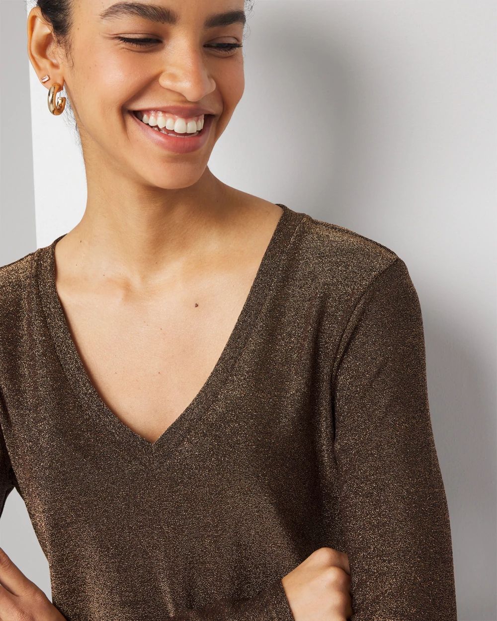 Sparkle Knit Top