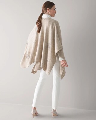 Celestial Print Ruana Wrap