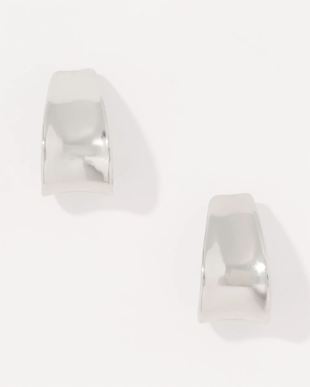 Sculptural Hoop Earrings click to view larger image.