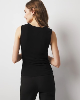 WHBMFORME™ All Ways Stretch Scoop Neck Shell click to view larger image.