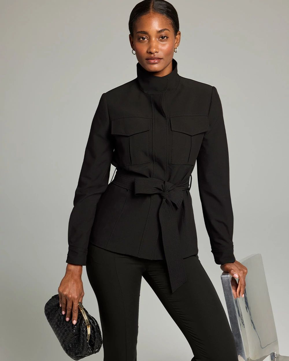 Belted Safari Jacket