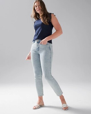 High Rise Sculpt Straight Leg Jeans