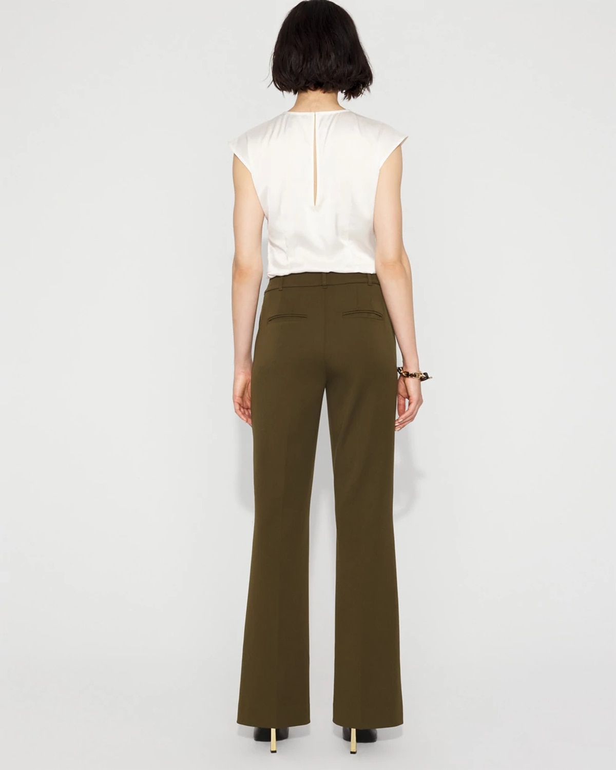 White House Black Market High-rise Piper Flare Pants