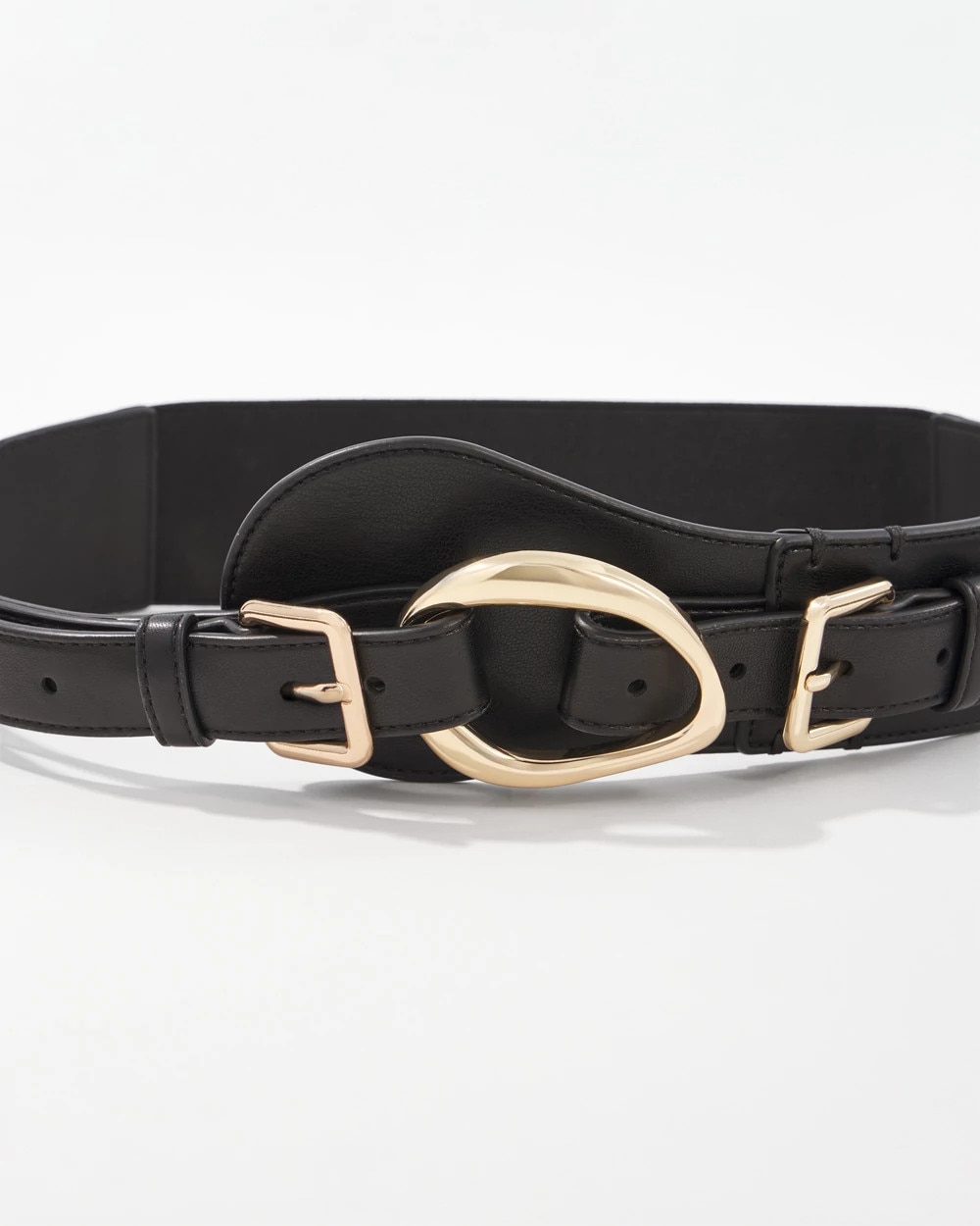 Double Buckle Stretch Belt