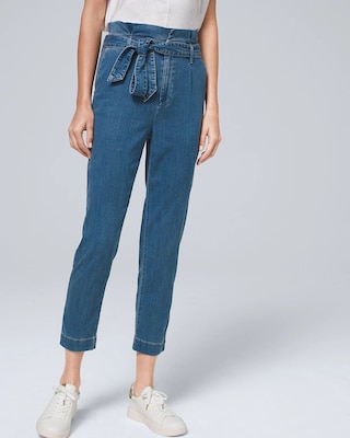 Tencel™  Denim Paperbag-Waist