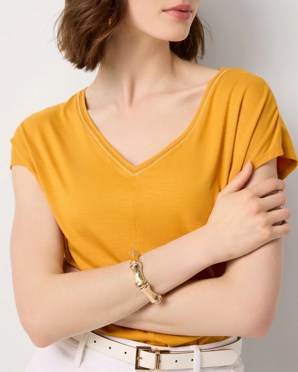 Bamboo Stretch Bracelet - image 1