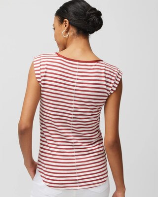 Sleeveless Scoop Tank