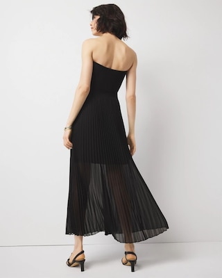 Pleated Maxi Skirt click to view larger image.