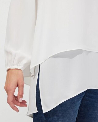 Outlet WHBM Tiered Hem Tunic