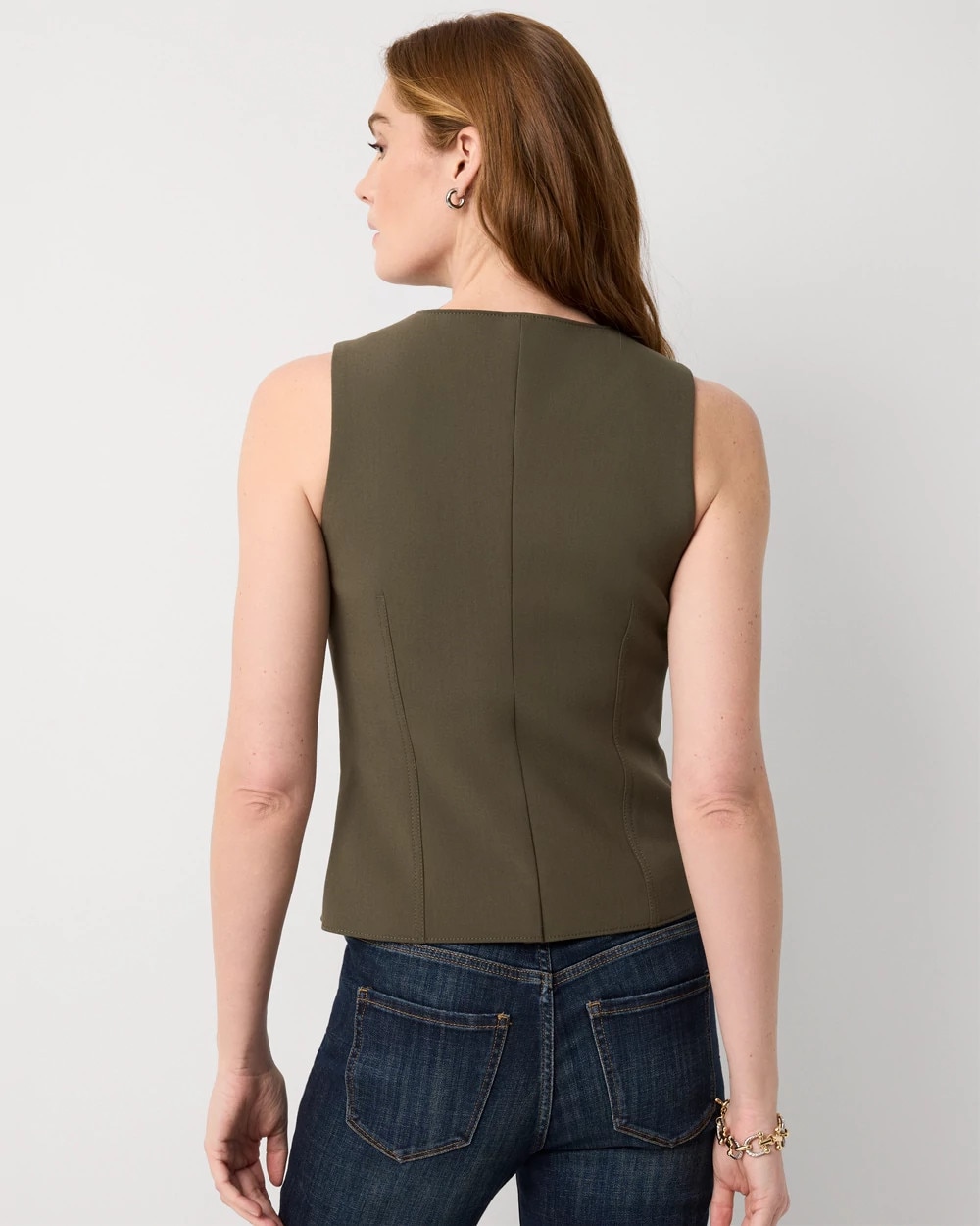 Button Front Vest