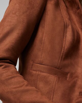 Ultra Suede Military Jacket
