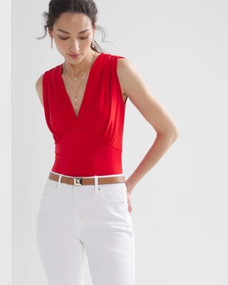 Shirred Empire Top