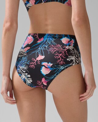 High-Waist Wrap Bikini Bottom