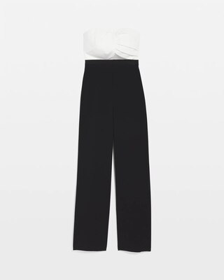 Strapless Draped Jumpsuit click to view larger image.