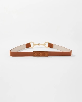 Horsebit Skinny Belt click to view larger image.