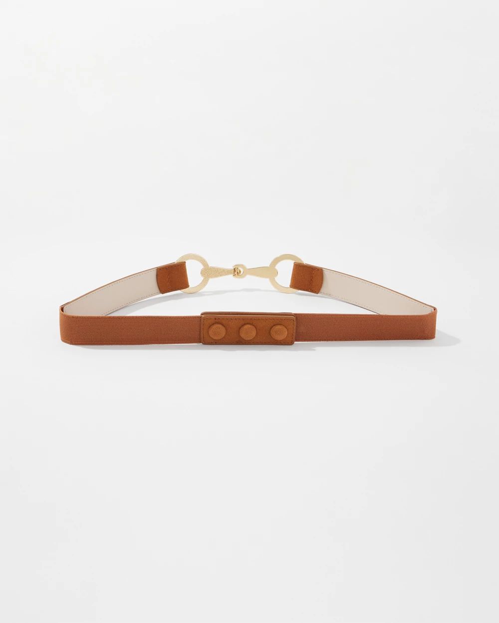 Horsebit Skinny Belt