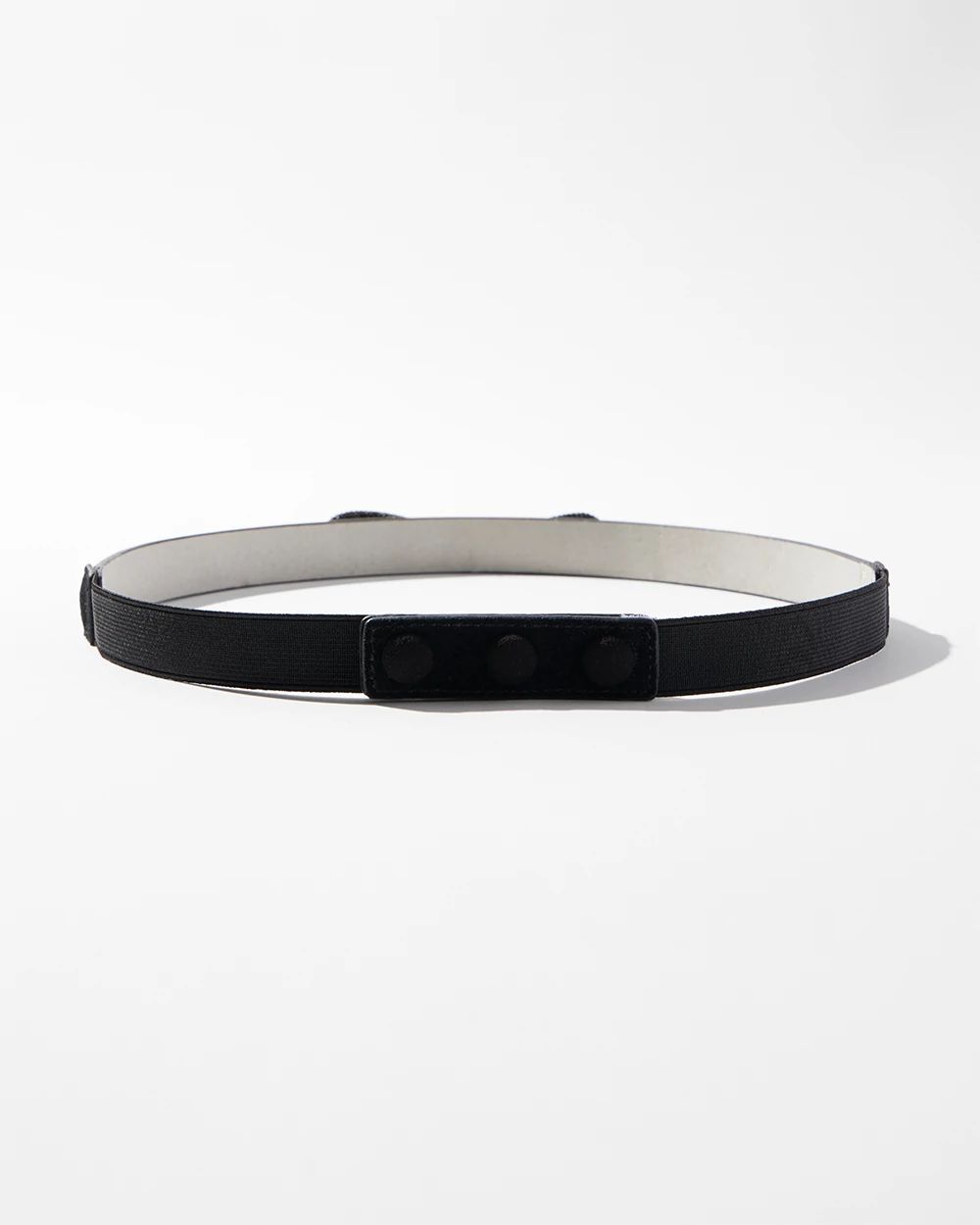 Hematite Bow Stretch Belt