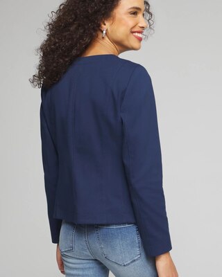 Outlet WHBM Long Sleeve Collarless Jacket