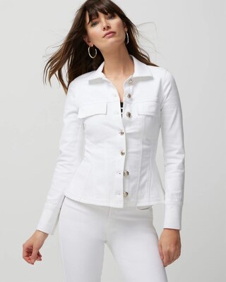 Fit & Flare Denim Shacket