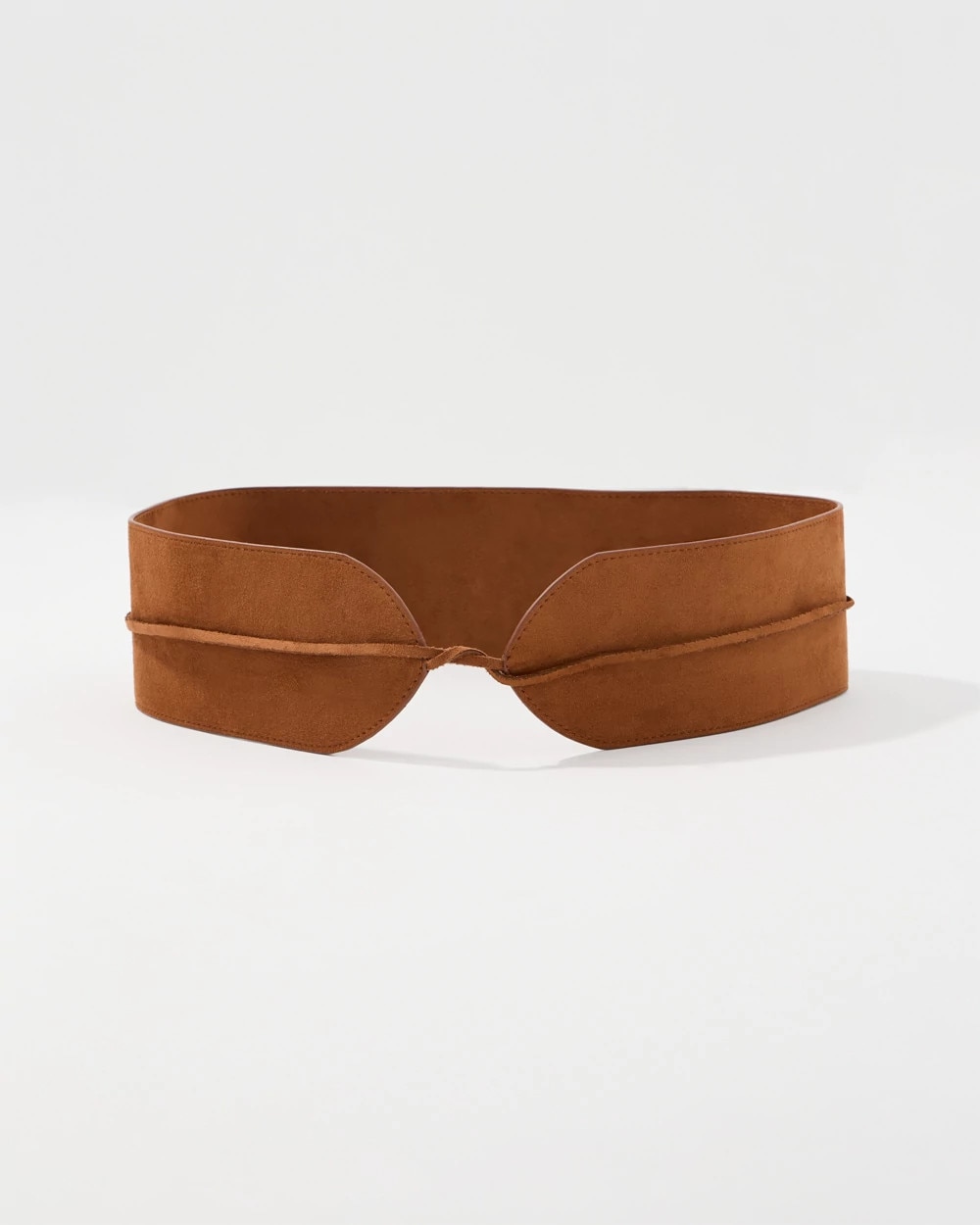 Faux Suede Tassel Obi Waist Belt