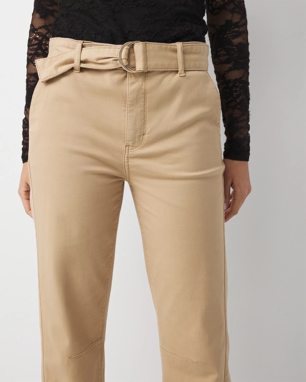 Pret High Rise Straight Ankle Pant