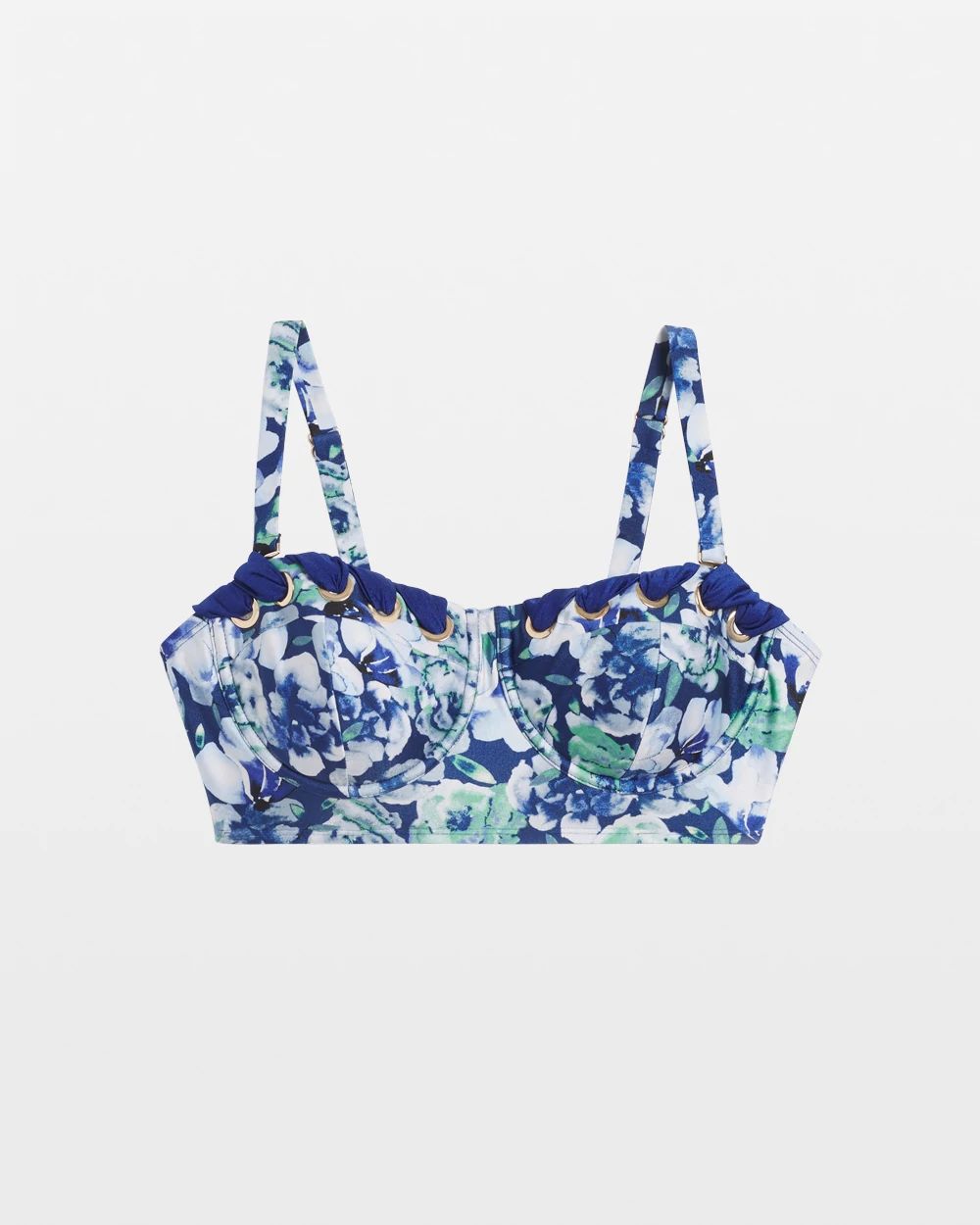 Grommet Lace Bikini Top