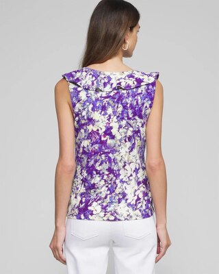 Outlet WHBM Ruffle Tank