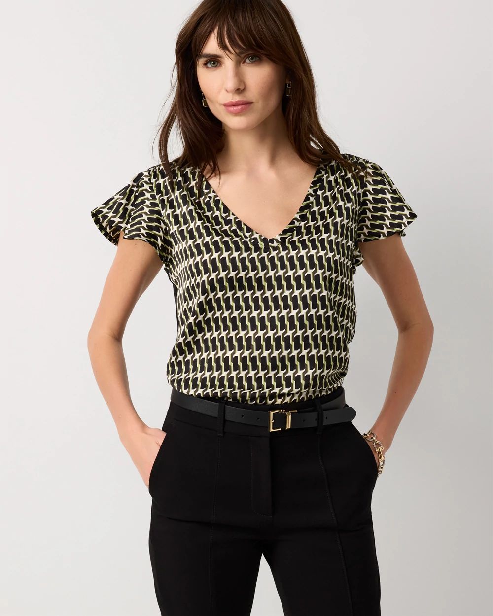 Satin Detail Glamgetter Tee