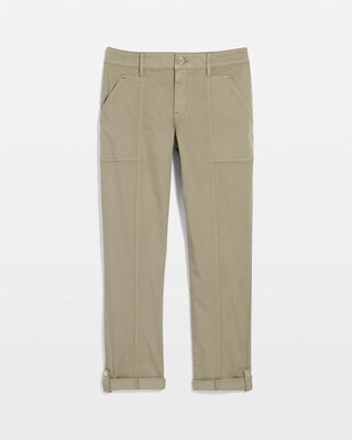 Mid-Rise Pret Crop Pant click to view larger image.