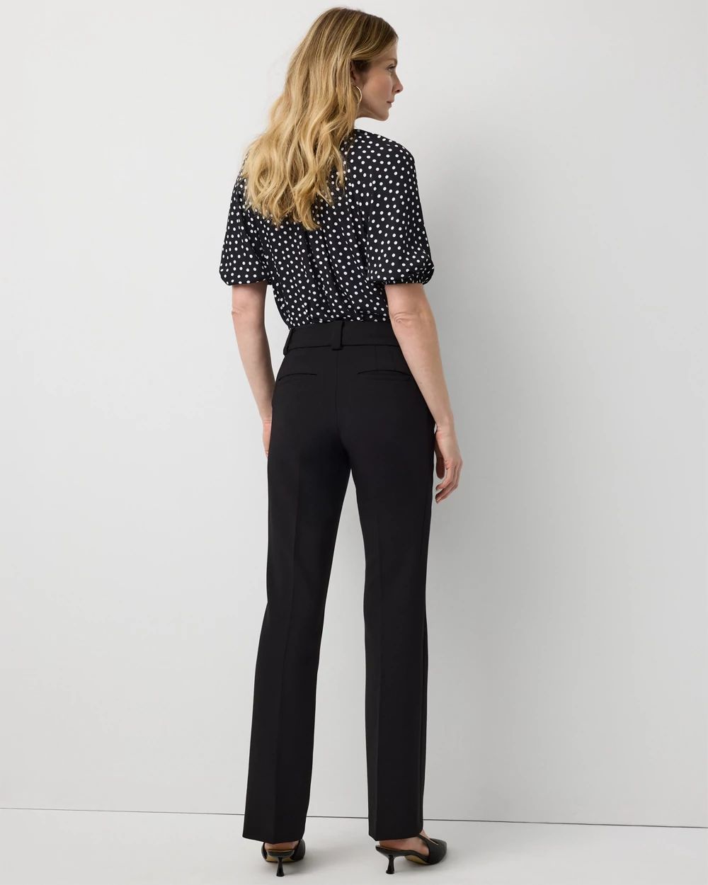 Petite High-Rise Blake Bootcut Pant