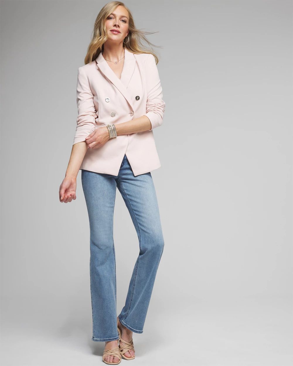 Outlet WHBM Double Breasted Blazer