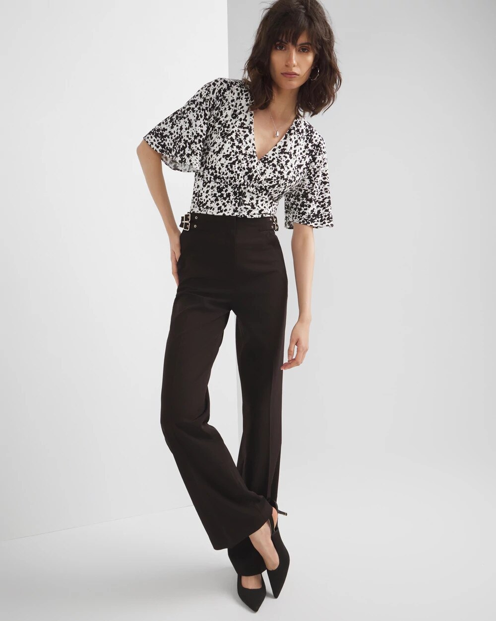 Matte Jersey Kimono Top