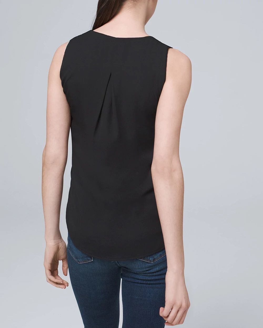 Pleat-Front Shell