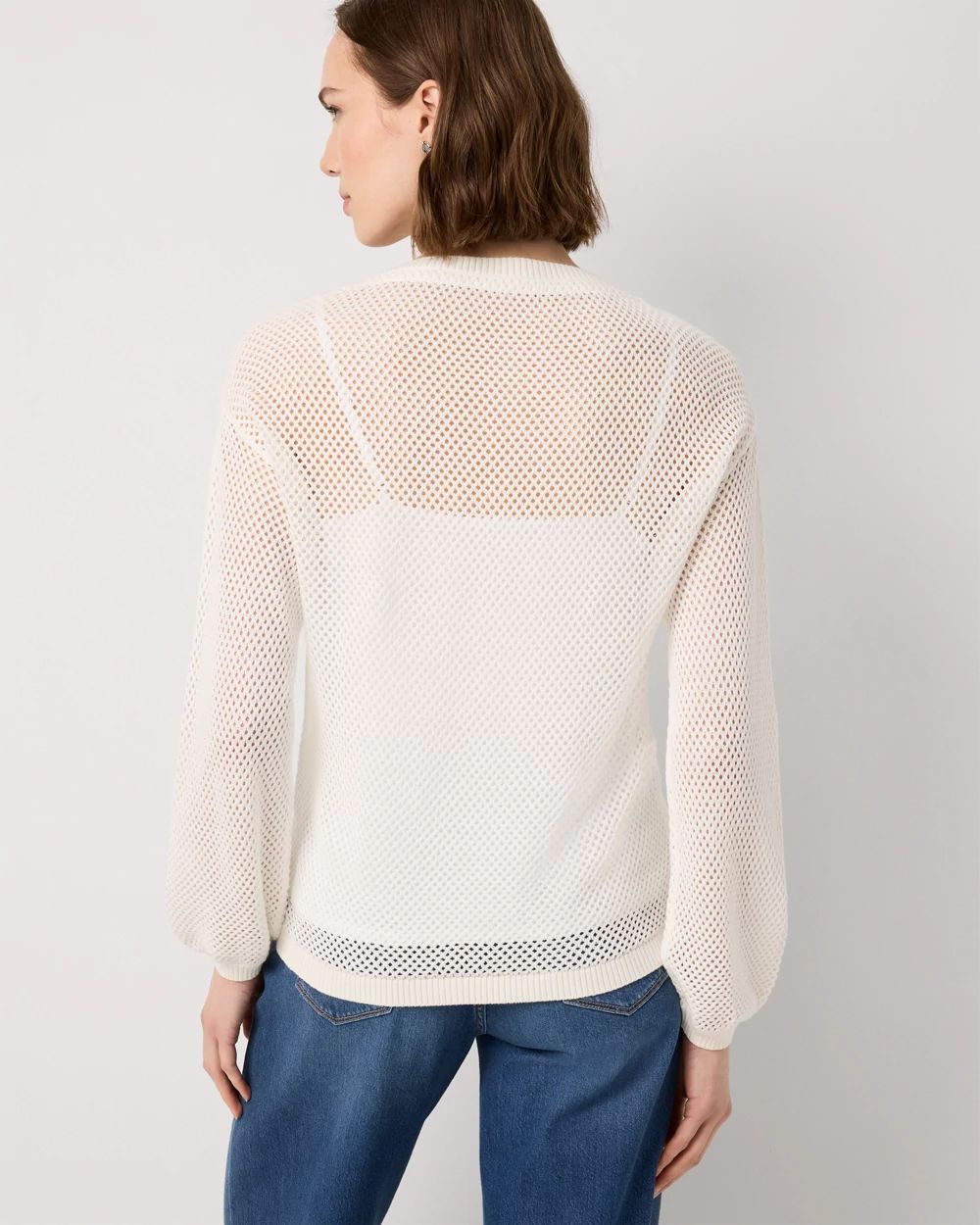 Soutache Boat Neck Sweater