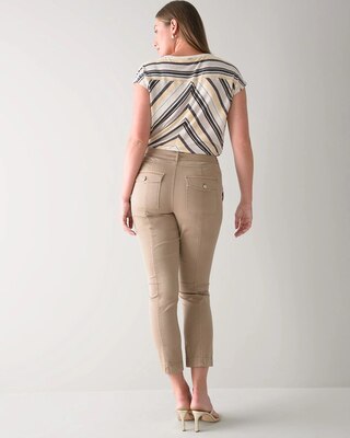 Curvy-Fit Extra High-Rise Button Pocket Slim Jeans