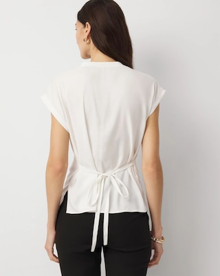 Tie Back Satin Top click to view larger image.