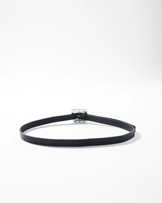 Crystal Buckle Pant Belt