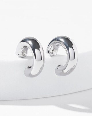 Silver Small Hoop Earrings