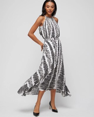 Pleated Midi Skirt