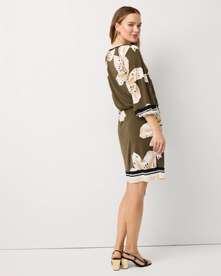 V-neck Mini Dress click to view larger image.