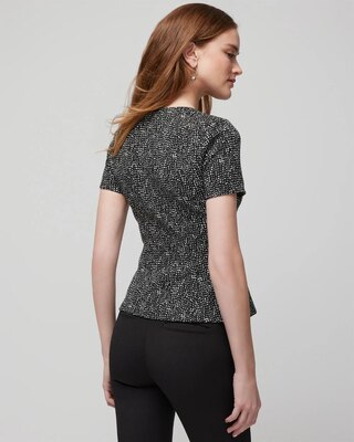 Jacquard Bodice Tee click to view larger image.