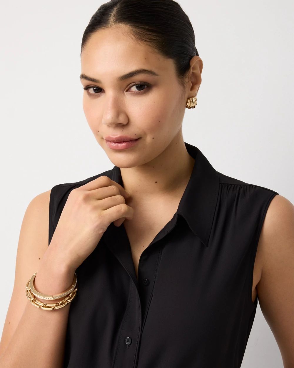 Sleeveless Shirt click to view larger image.