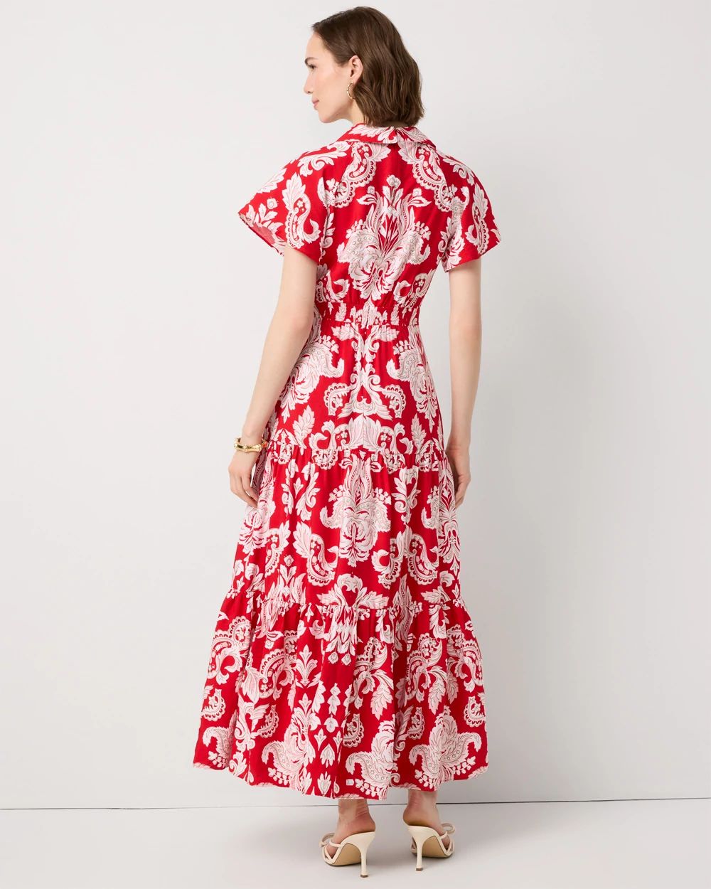 Tiered Midi Dress click to view larger image.