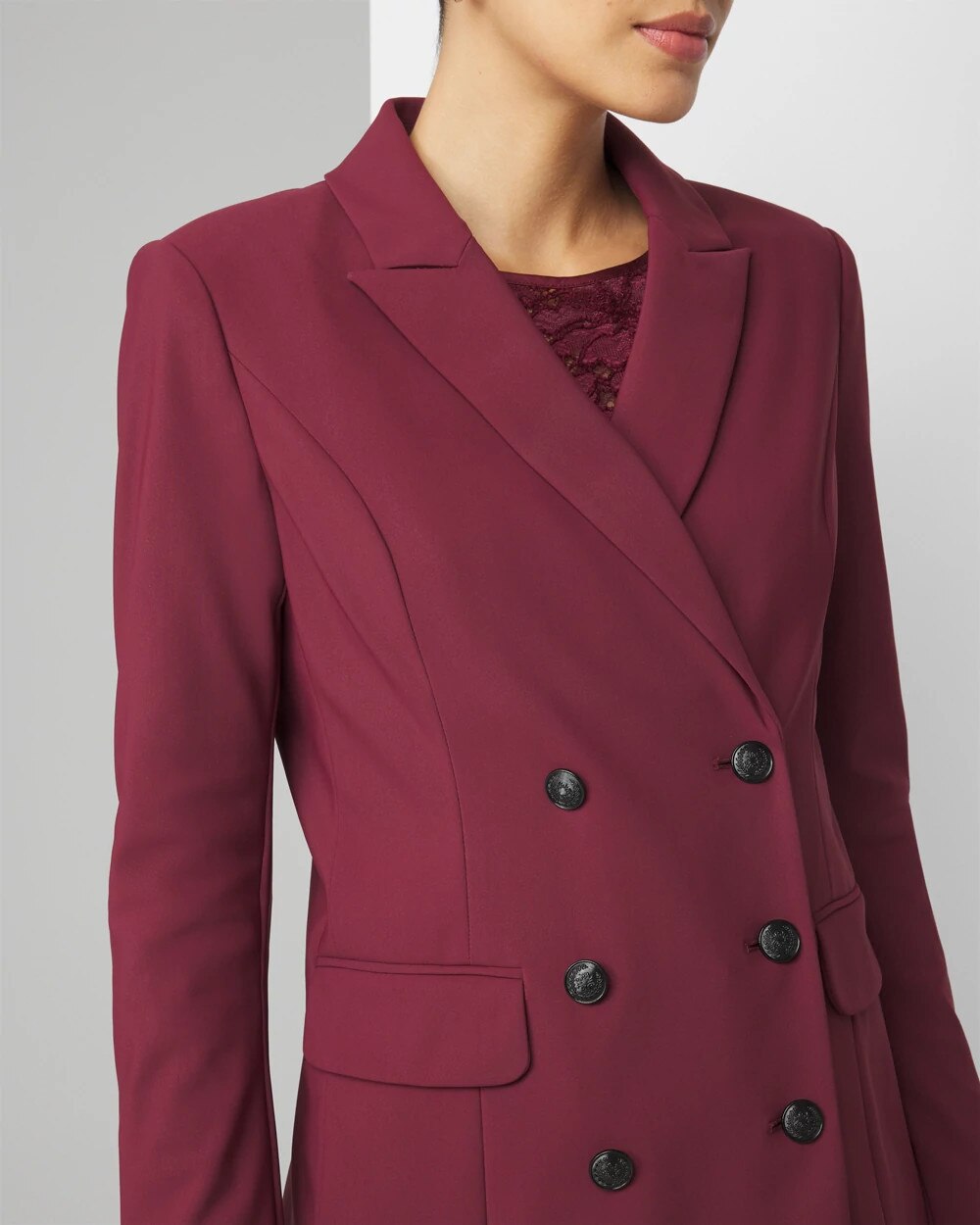 Double Breasted Blazer - image 3