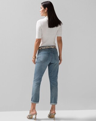 Mid-Rise Everyday Soft Denim™ Girlfriend Jeans