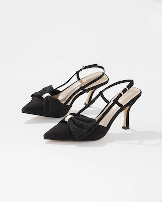 Bow Slingback Pump click to view larger image.