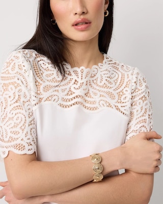 Coin Stretch Bracelet