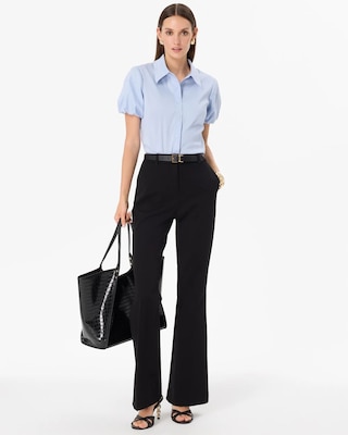 Petite Luxe Stretch Piper Flare Pant click to view larger image.