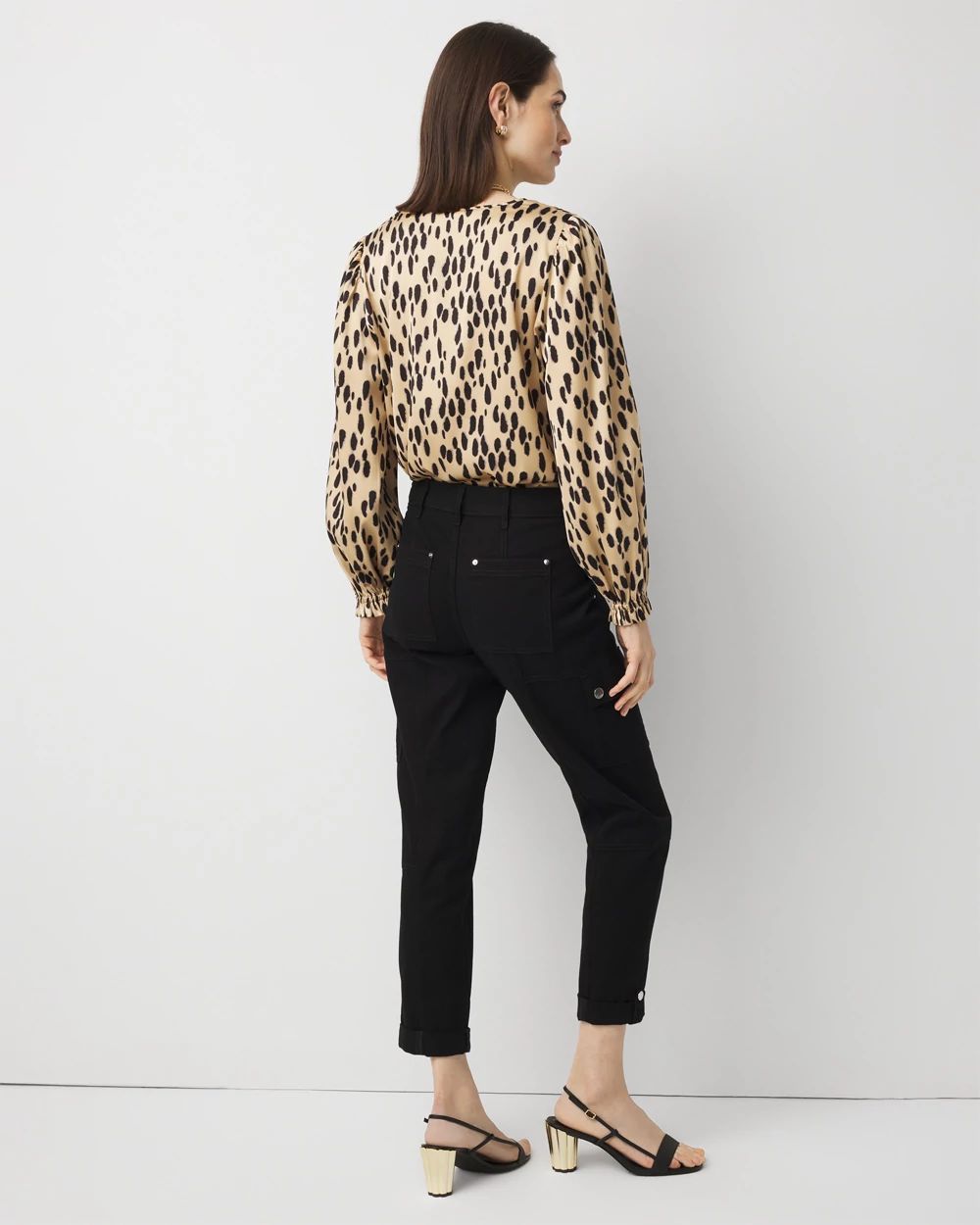 Petite Pret Tapered Crop Pant click to view larger image.