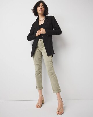 Belted Safari Jacket click to view larger image.